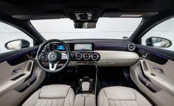 Mercedes-Benz A (2018) interior - Создание лекал для кузова и интерьера автомобиля. Продажа шаблонов в электронном виде для резки защитной пленки на плоттере.