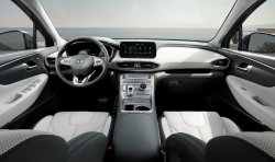 Hyundai Santa Fe (2021) - Создание лекал для кузова и интерьера автомобиля. Продажа шаблонов в электронном виде для резки защитной пленки на плоттере.