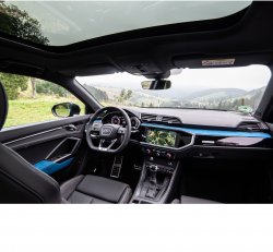 Audi Q3 (2019)  - Создание лекал для кузова и интерьера автомобиля. Продажа шаблонов в электронном виде для резки защитной пленки на плоттере.
