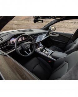Audi Q8 (2019) S-line  - Создание лекал для кузова и интерьера автомобиля. Продажа шаблонов в электронном виде для резки защитной пленки на плоттере.