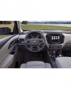 Chevrolet Traverse (2018) interior - Создание лекал для кузова и интерьера автомобиля. Продажа шаблонов в электронном виде для резки защитной пленки на плоттере.