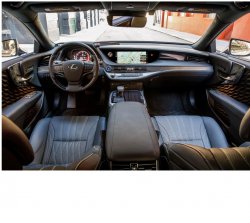 Lexus LS (2019)  - Создание лекал для кузова и интерьера автомобиля. Продажа шаблонов в электронном виде для резки защитной пленки на плоттере.