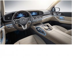 Mercedes-Benz GLS (2019)  - Создание лекал для кузова и интерьера автомобиля. Продажа шаблонов в электронном виде для резки защитной пленки на плоттере.