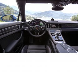 Porsche Panamera (2018)  - Создание лекал для кузова и интерьера автомобиля. Продажа шаблонов в электронном виде для резки защитной пленки на плоттере.