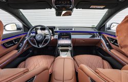 Mercedes Benz S-class (2021) - Создание лекал для кузова и интерьера автомобиля. Продажа шаблонов в электронном виде для резки защитной пленки на плоттере.