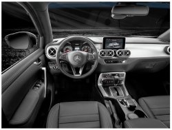 Mercedes-benz X-class (2018)  - Создание лекал для кузова и интерьера автомобиля. Продажа шаблонов в электронном виде для резки защитной пленки на плоттере.